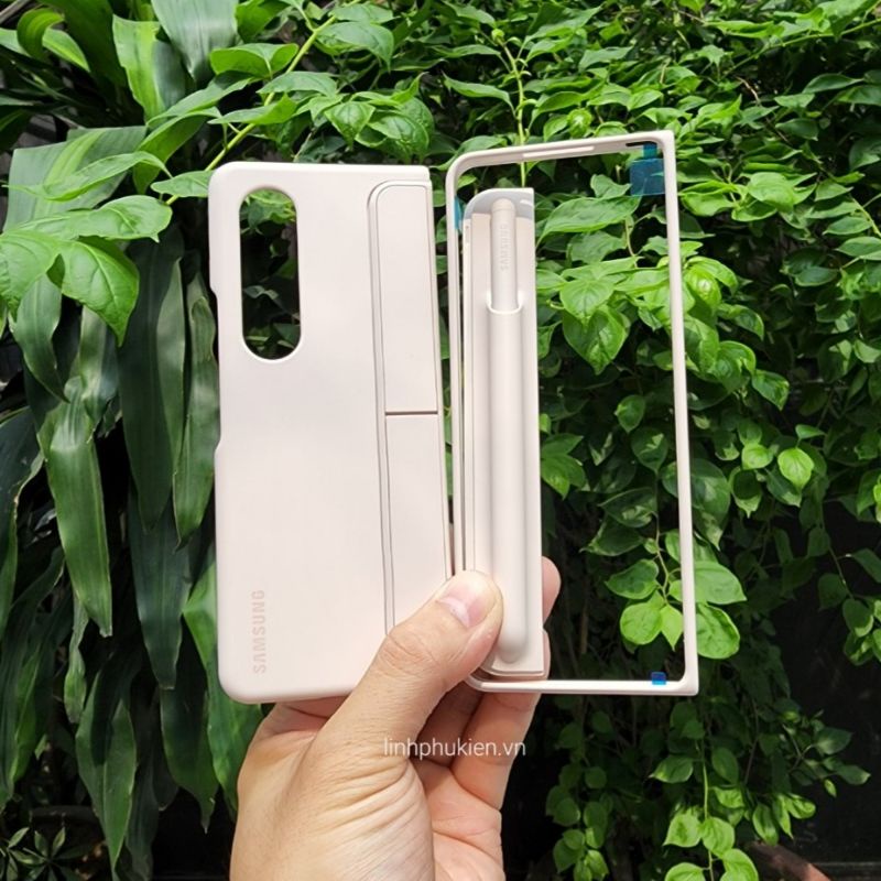 Ốp lưng kèm S Pen Samsung Galaxy Z Fold 4 Standing Cover With Pen - Hàng chính hãng