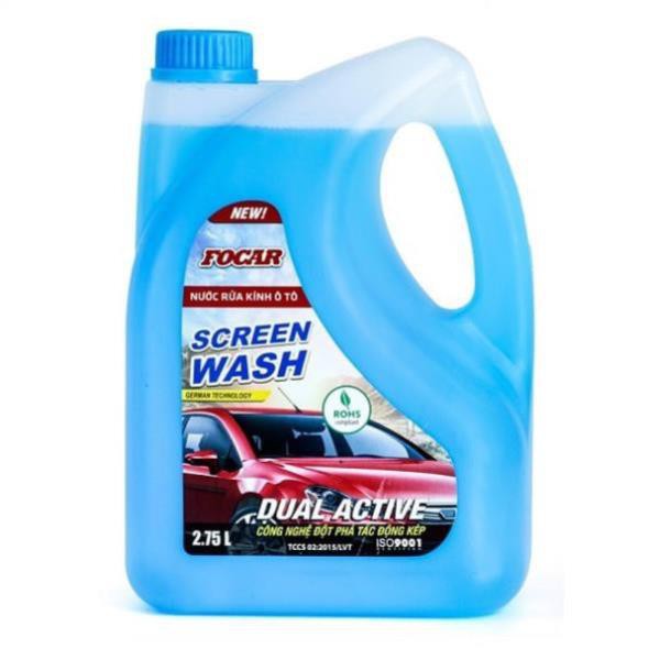 [EU Standard] Nước Rửa Kính Ô Tô Focar Screen Wash 2,75lit