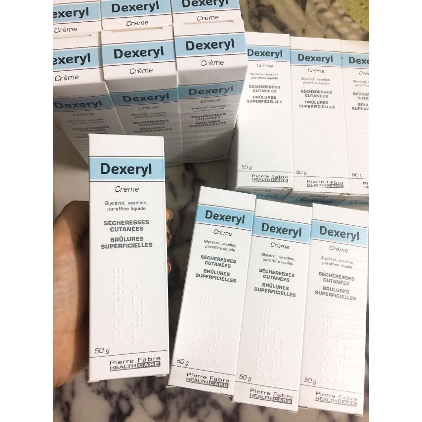 Kem Nẻ Dưỡng Ẩm Dexeryl Creme Pháp (50g+250g) Chống Da Nứt Nẻ Chàm Sữa Mẩn Ngứa Rôm Sảy Cho Trẻ Sơ Sinh Người Lớn