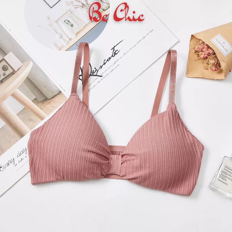 Hót Áo bra cotton nơ mới siêu đẹp ms 308 BC_CHIC LINGERIE