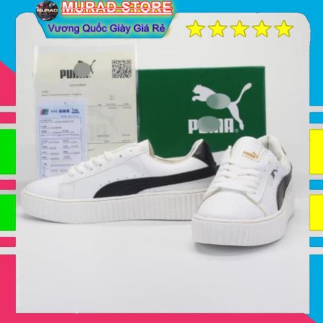 [TẶNG TẨY VỆ SINH+TẤT] Giày thể thao P M KẺ ĐEN BTS cao cấp PET2