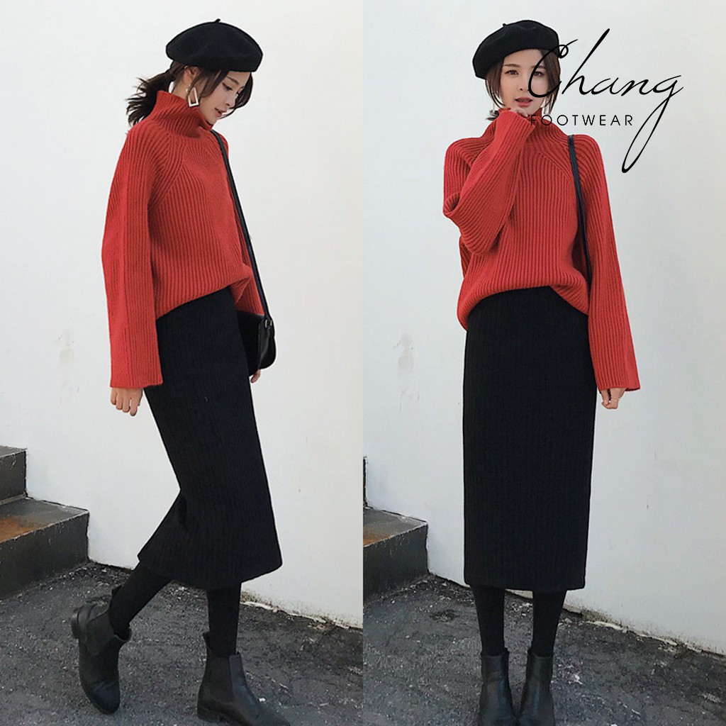 Chân váy len mịn dáng dài, kiểu dáng sang chảnh, Hàng Quảng Châu cao cấp | BigBuy360 - bigbuy360.vn