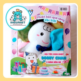 🎀 Hộp 5 gấu bông siêu đáng yêu Bobby-Ricky-Ribbon-Sleepy-Pippy (quà sinh nhật Bobby)