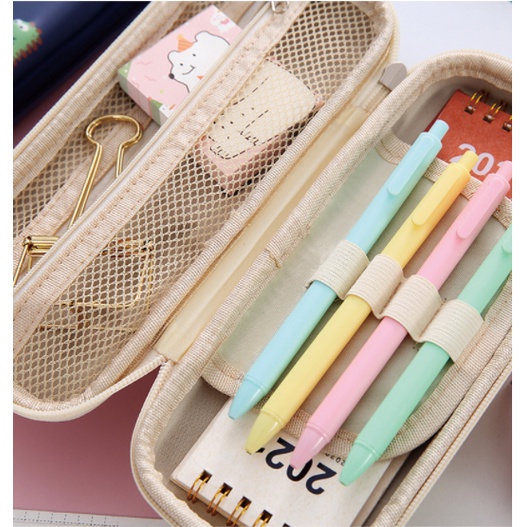 [Hàng Sẵn] Hộp đựng bút EVA + PU 2021 Sức chứa lớn Tiện Ích