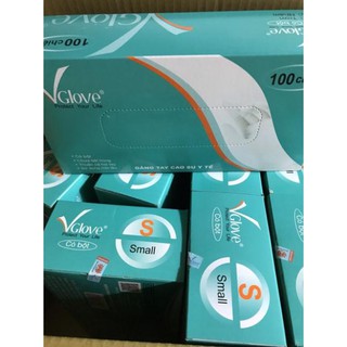 Găng tay Y Tế Vglove có bột