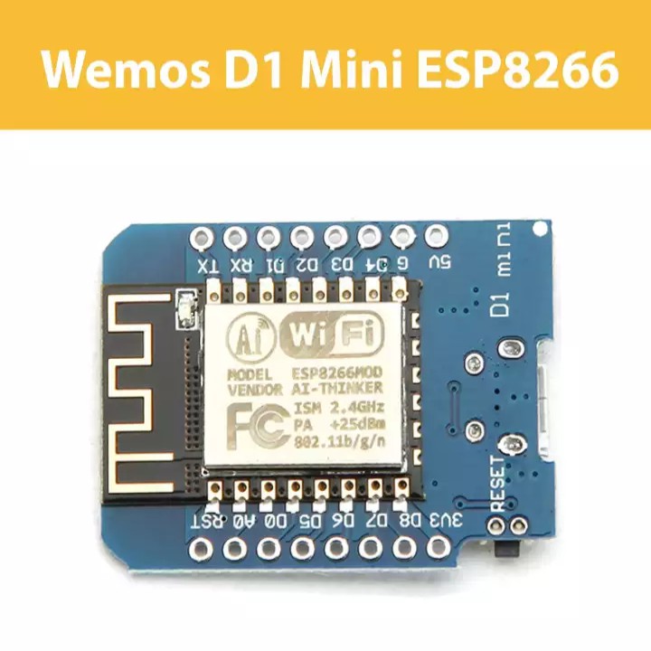 Mạch Thu Phát Wifi Wemos D1 Mini - wifi ESP8266