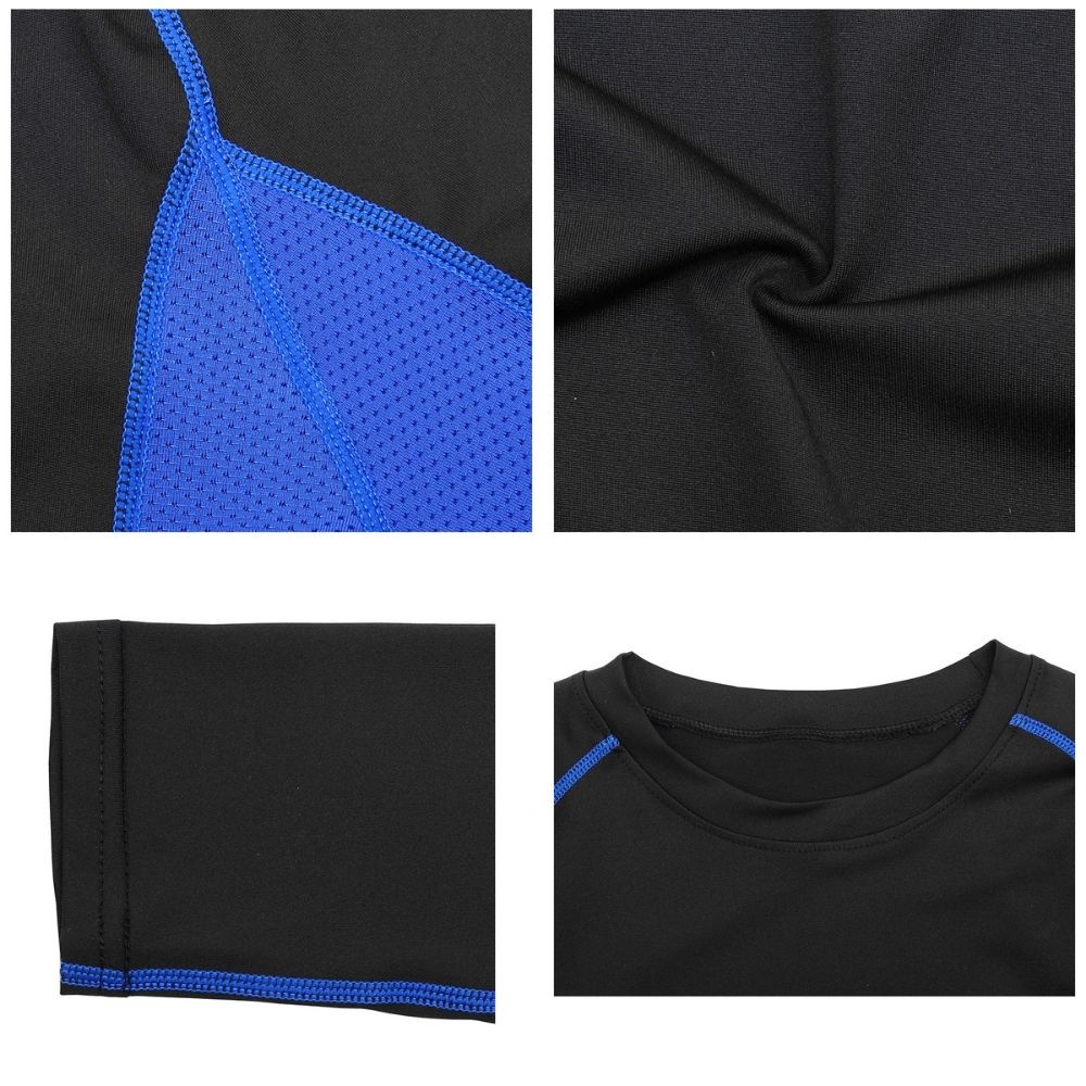 Áo thun thể thao dài tay thấm hút mồ hôi nhanh cho nam