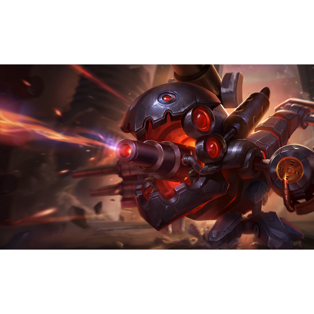 Poster A3, A4, A5 dán tường League of Legends, decal trang trí có keo KOG MOW - Mẫu 1, nhận in theo yêu cầu