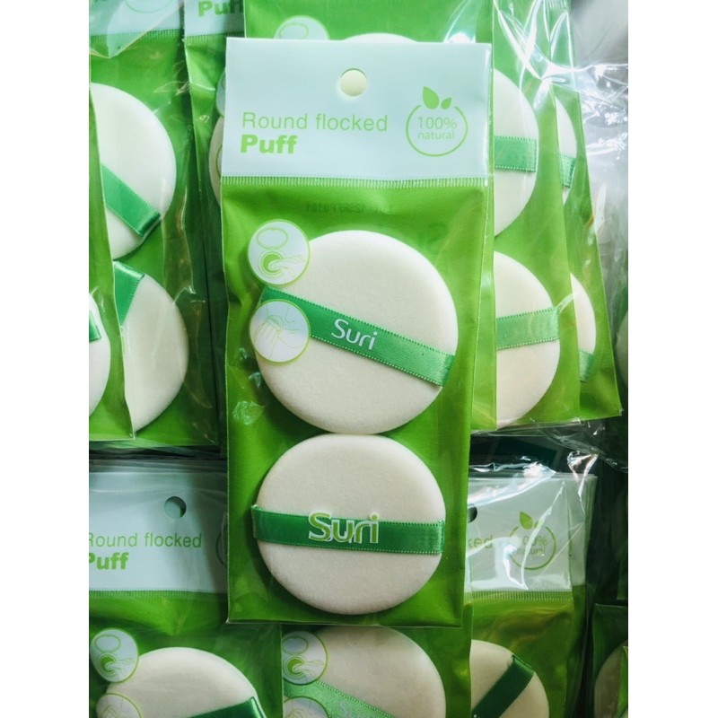 Bông Phấn Phủ Tròn Suri (sét 2 cái)