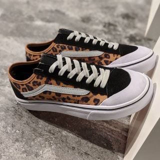 Vans LEOPARD ban đầu giày vải thường