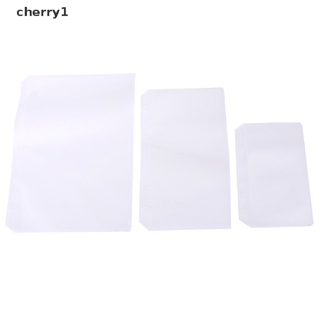 Set 5 Túi Đựng Tài Liệu A5 A6 A7 Trong Suốt Tiện Dụng