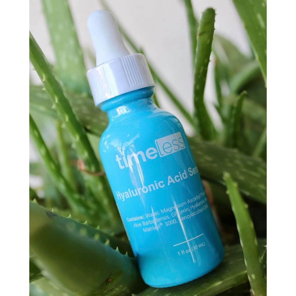 [Timeless Nhập Khẩu] Hyaluronic Acid + Vitamin C Serum Cấp nước sáng da Timeless 30ml