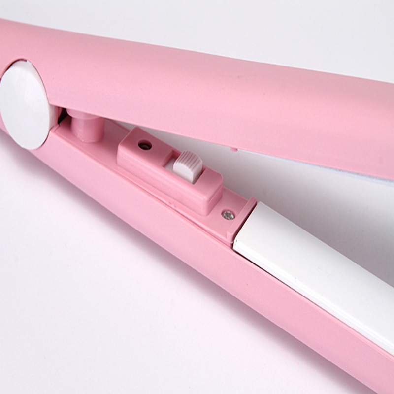 Máy duỗi uốn bấm tóc mini chiều dài chỉ 15cm uốn duỗi thiết kế nhỏ gọn tiện mang đi du lịch