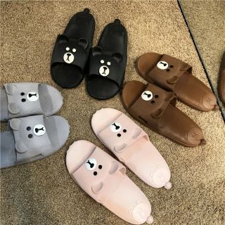 Dép Gấu Cao Su Nhiều Màu
