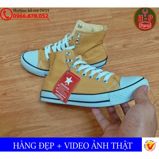 ⚡[SALE] Giày converse 1970s vàng cổ cao