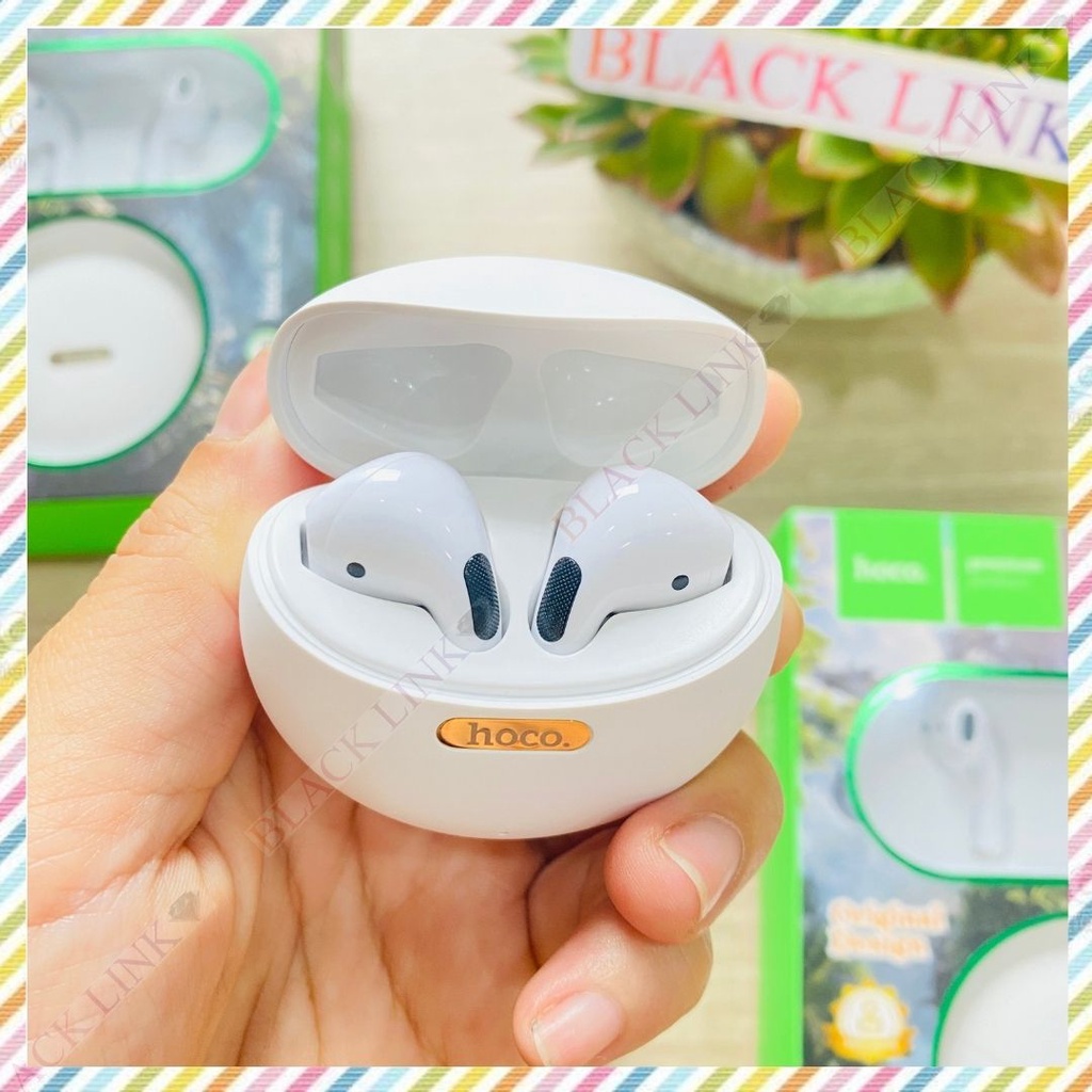 Tai Nghe Bluetooth TWS HOCO DES10A Không Dây Chính Hãng - Bass Mạnh Nhét Tai Chống Ồn Chơi Game Nghe Nhạc Đàm Thoại