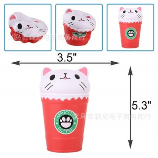 (k98 )-SquiShy TO-  COFFE MÈO- (hàng sẵn )