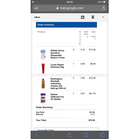 [ĐỦ BILL ẢNH CUỐI] SẮT HỮU CƠ SWISSE | BigBuy360 - bigbuy360.vn