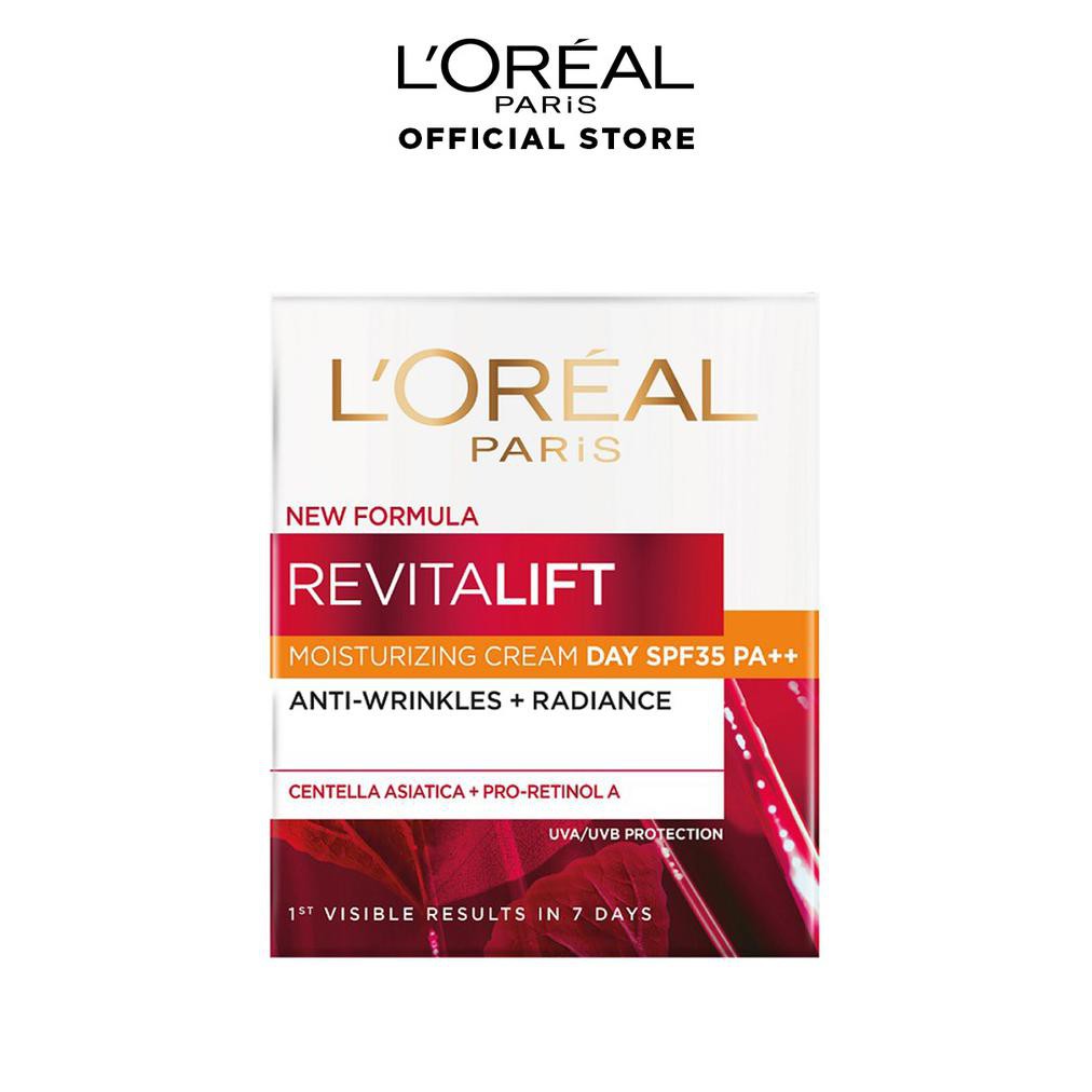 L'OREAL (Hàng Mới Về) Kem Dưỡng Da Ban Ngày L 'Oreal Paris Chống Nắng Spf 35 / Pa + + - 50ml