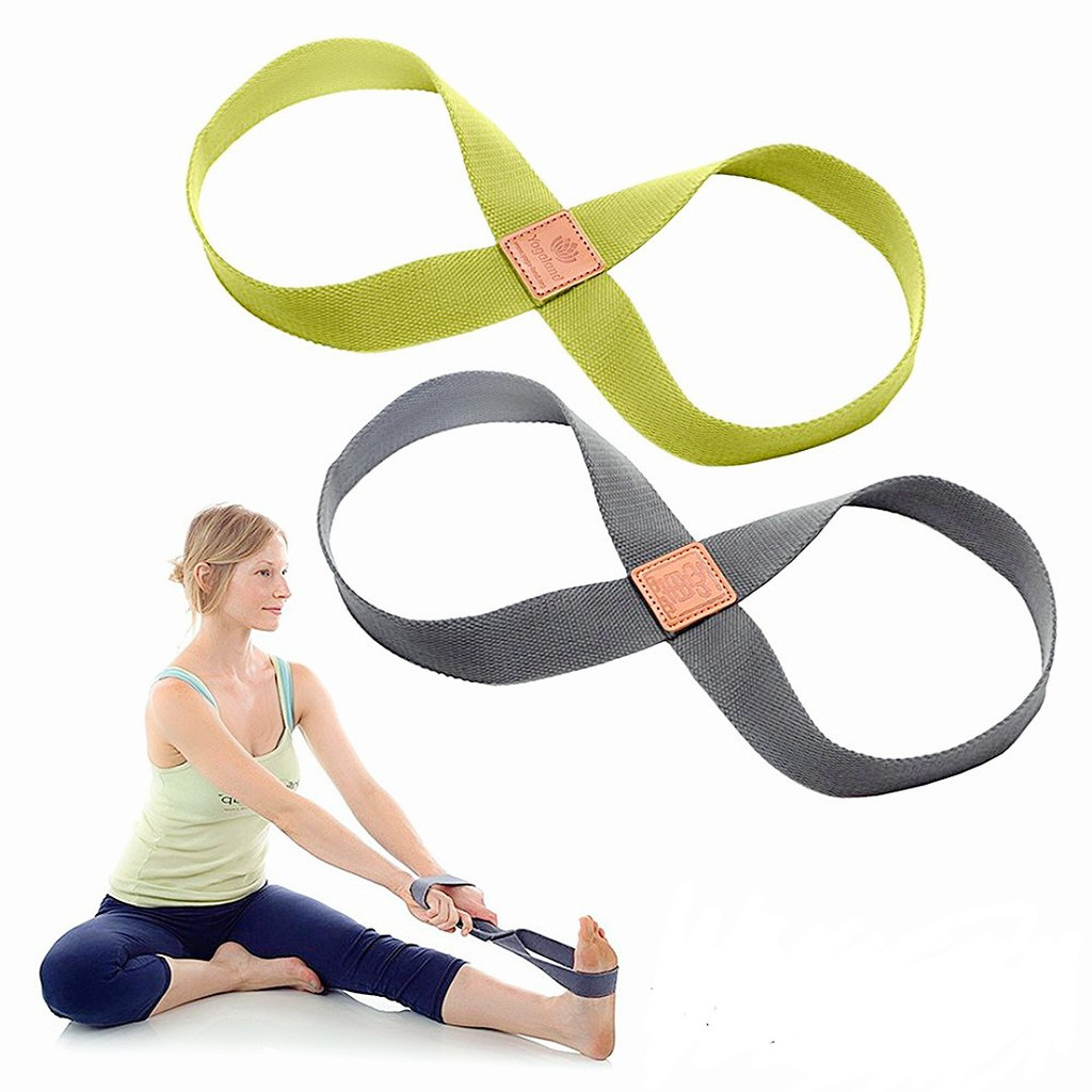 Dây kéo tập Yoga-Gym tập mông, tập tay, tập đùi cotton hình số 8 - infinity strap đa năng siêu tiện lợi .