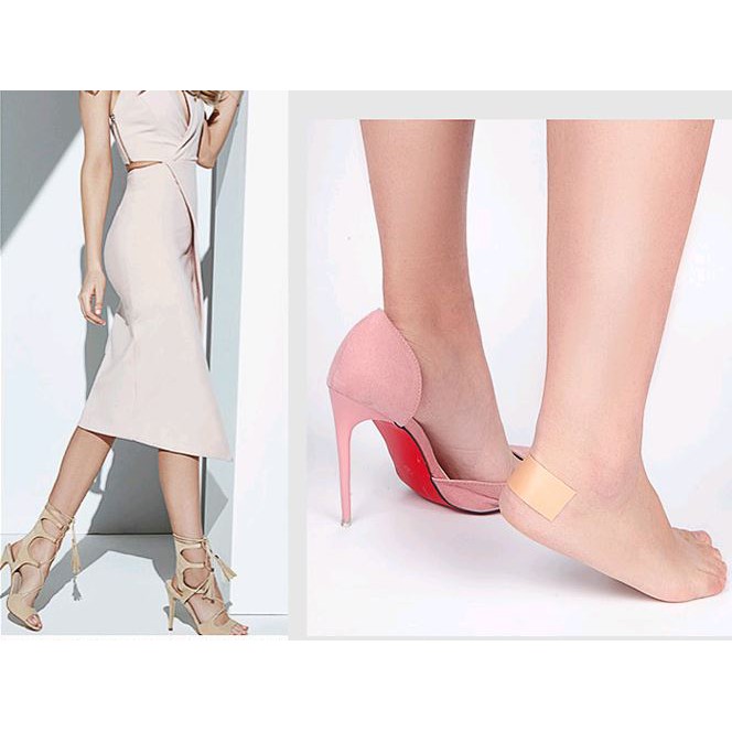 Dán gót giày chống trầy gót chân