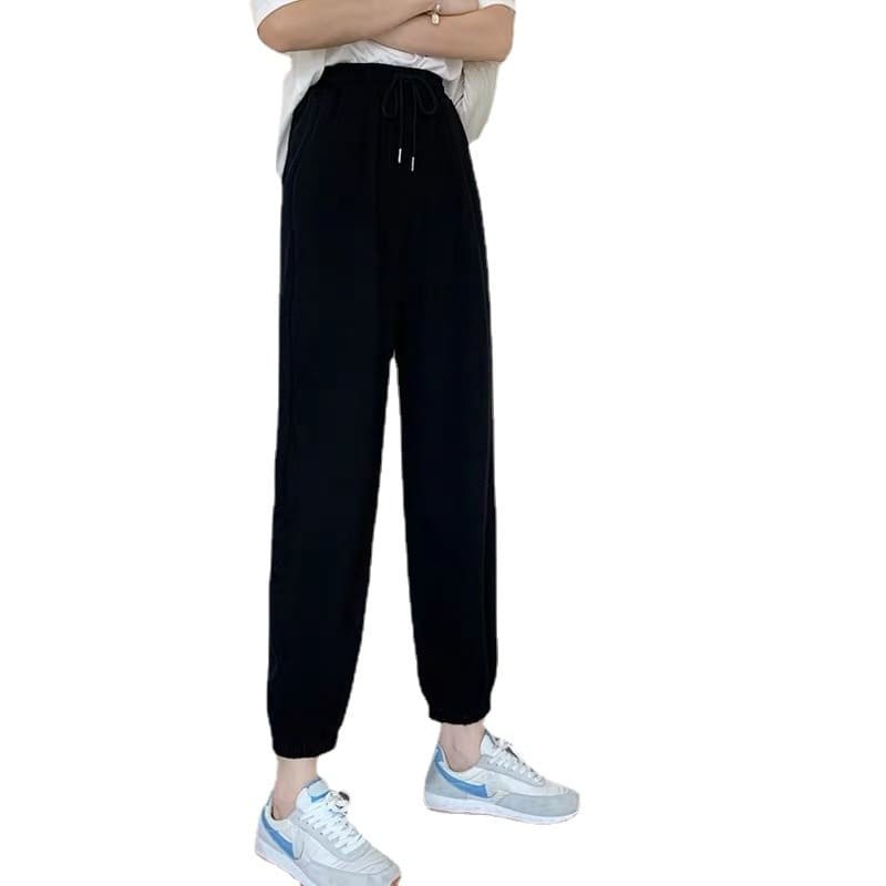 Quần jogger ống rộng BASIC chốt gấu_VIETSTAR