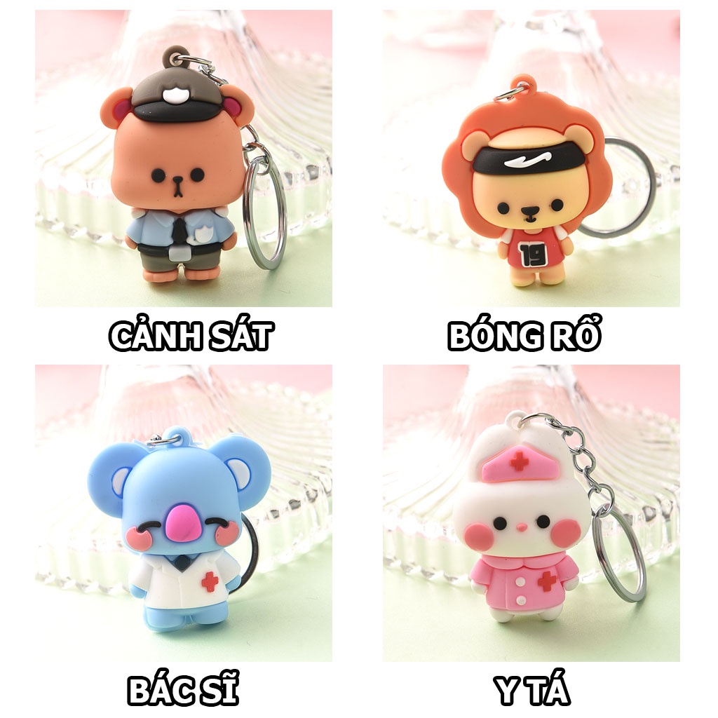 Móc khóa socola dễ thương MK31