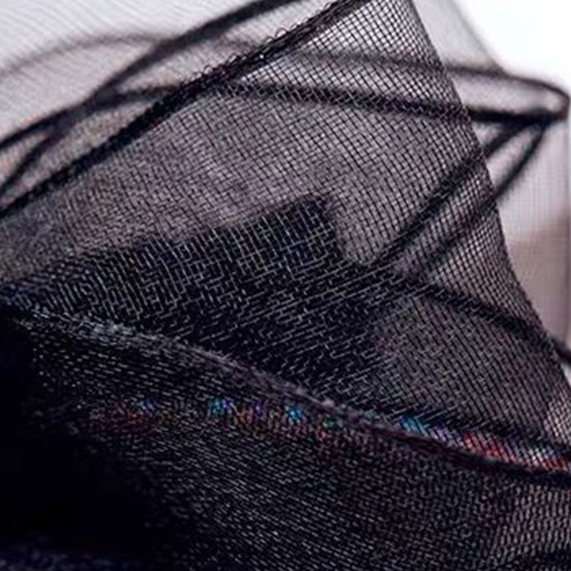 Kẹp Tóc Hình Nơ Lưới Đính Đá Phong Cách Lolita Nhật Bản Ngọt Ngào Cho Nữ