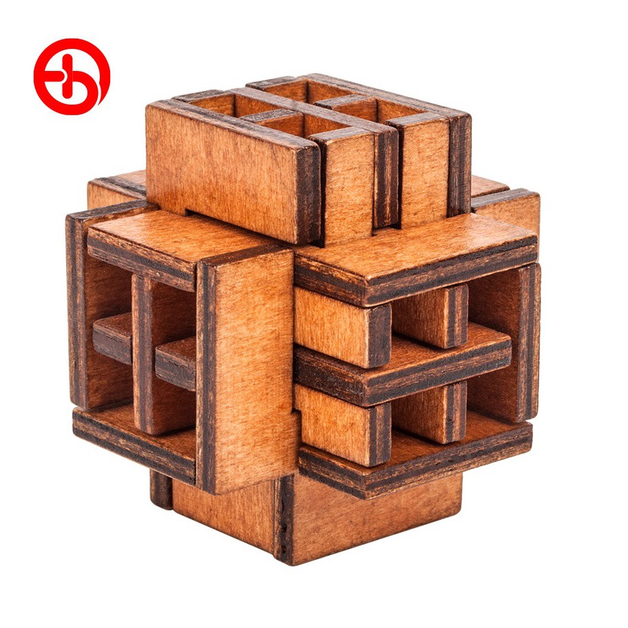 ✔️✔️ Trò chơi tháo lắp gỗ WOODEN PUZZLE - FN0712 - Trò chơi Trí tuệ, phát triển EQ, IQ ...