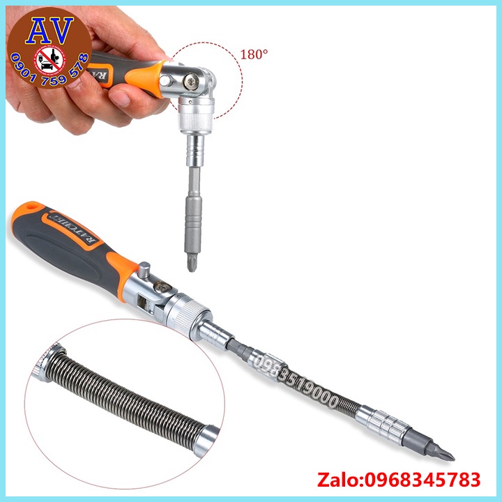 Tua Vít Đa Năng 38 Món Tháo Mở Sửa Chữa Điện Thoại/ Máy Tính/ Đồ Điện Tử Với Các Đầu Cờ Lê Tròng Cóc Đầu Vít Từ Tính
