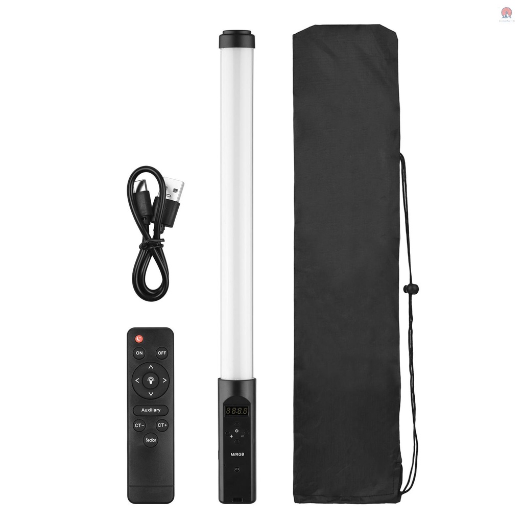 Thanh đèn led RGB cầm tay 3200k-5500k với 9 màu sắc hài hòa sáng tạo cao cấp Tiktok color atmosphere lamp