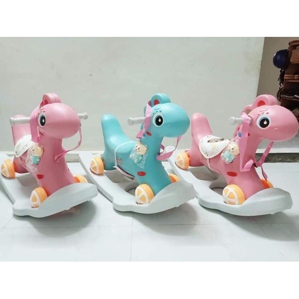 (RẺ NHẤT SHOPEE❤️) Ngựa bập bênh 2in1 đa năng