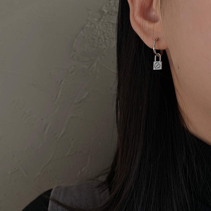 Khuyên Tai Hình Ổ Khóa 22771 Thời Trang Cho Nữ