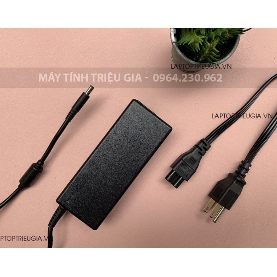 Sạc Laptop Dell  19.5V- 4.62A 90W | Chân Kim Nhỏ Thông Dụng | Hàng Zin Chính Hãng