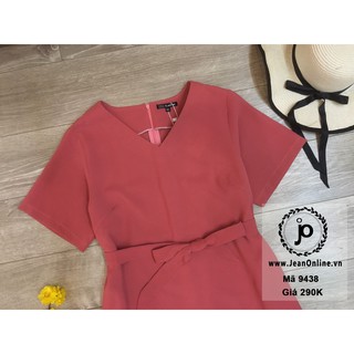 Đầm suông xẻ tà big size (MS 9438)