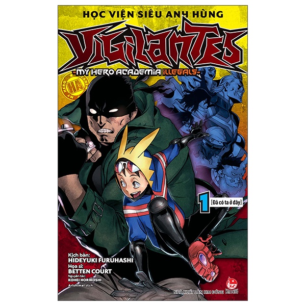 Truyện Học Viện Siêu Anh Hùng Vigilantes My Hero Academia Illegals Tập 1,2,3,4, 5, 6, 7, 8