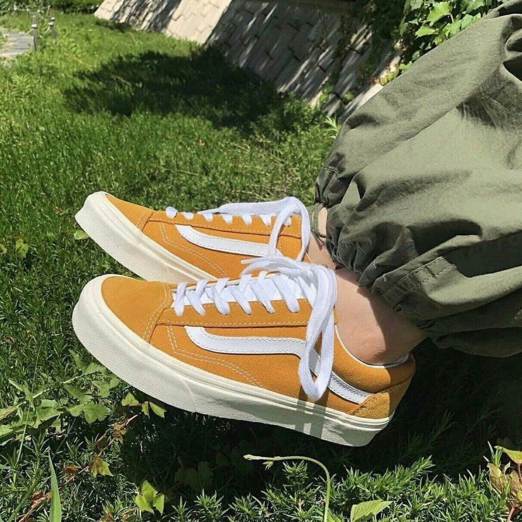 | Trợ Giá | Giày thể thao Vans mầu vàng Cao Cấp :))