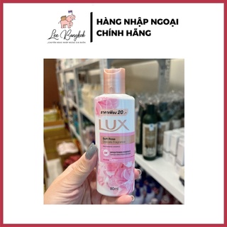 Sữa Tắm Lux Soft Rose Delicate Fragrance Làm Trắng Da Chai Mini 80ml Thái Lan