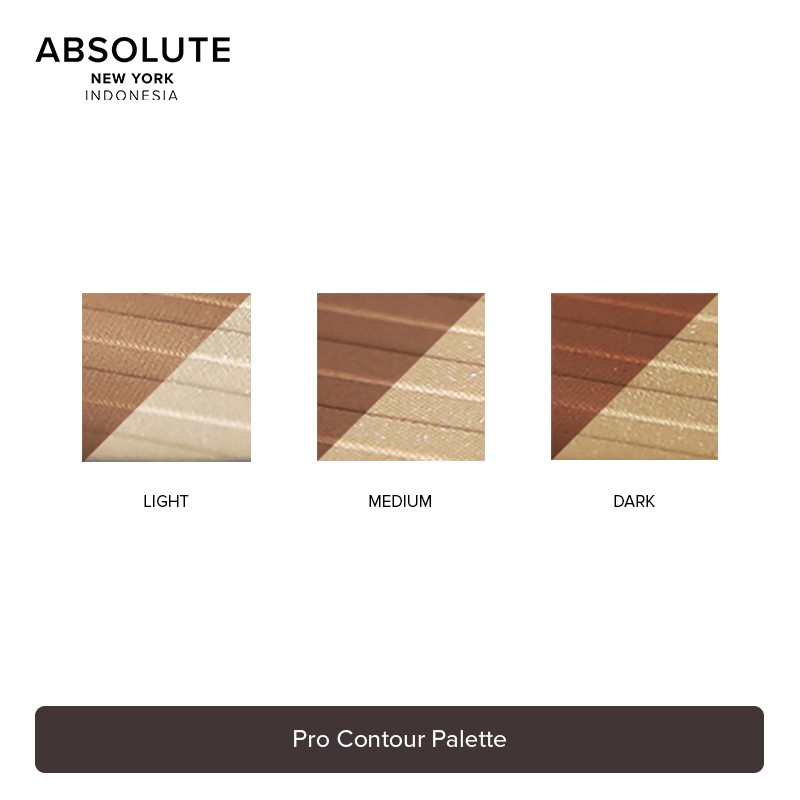 (hàng Mới Về) Bảng Phấn Tạo Khối Trang Điểm Chuyên Nghiệp Thương Hiệu Absolute | BigBuy360 - bigbuy360.vn