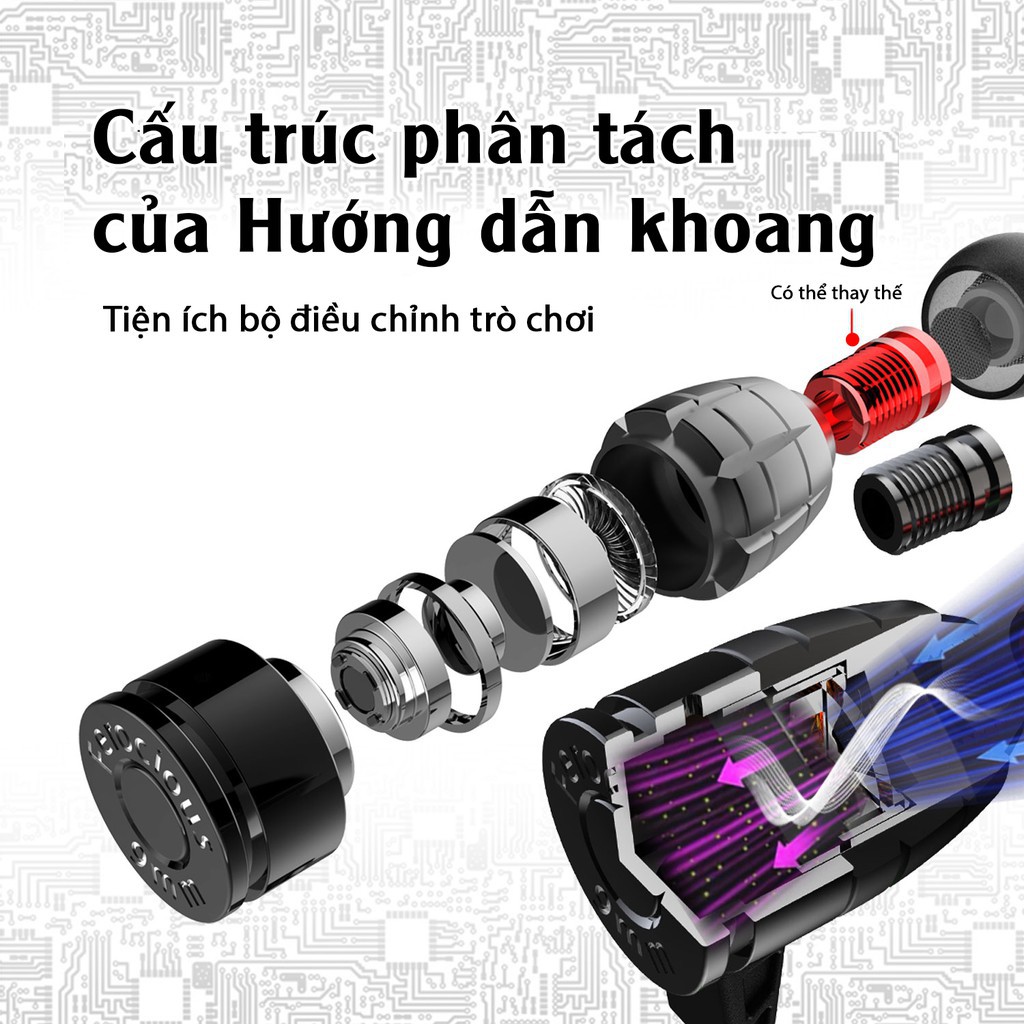 HÀNG CAO CẤP -  Tai nghe gaming nhét tai Plextone G25 bass sâu, âm thanh cực chất, hàng chính hãng, bảo hành 12 tháng.  