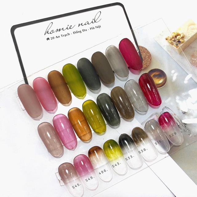 Sơn thạch BNS tông màu Hàn Quốc - 15ml