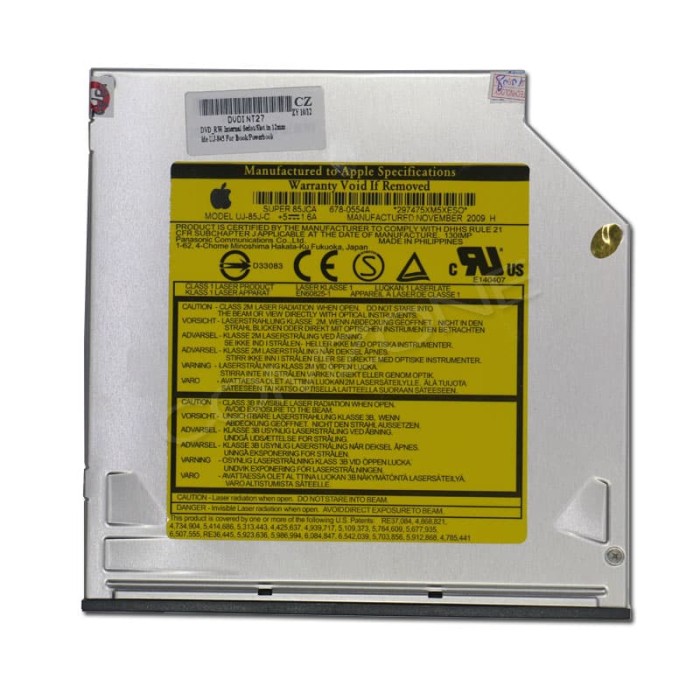 Đầu Dvd Rw 12mm Ide 85jca Uj-85J-C 678-0554a Dl ~ Nzc1404