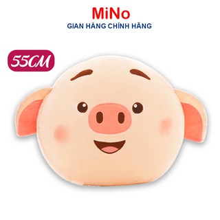 Gối Ôm Tròn Heo TikTok Mềm Mại Đáng Yêu MINO STORE