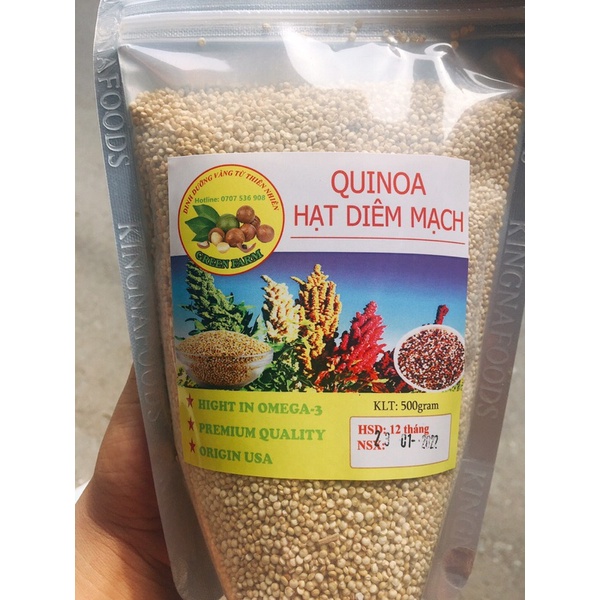 1Kg Diêm mạch Nhập khẩu Mỹ Quinoa