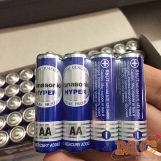 Vỉ 4 viên pin tiểu Panasonic loại AA