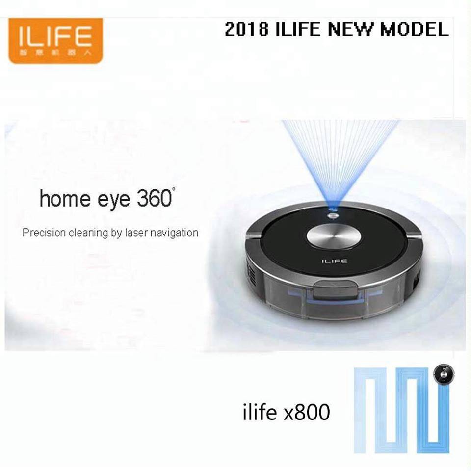 Robot Hút Bụi Lau Nhà ILife X800