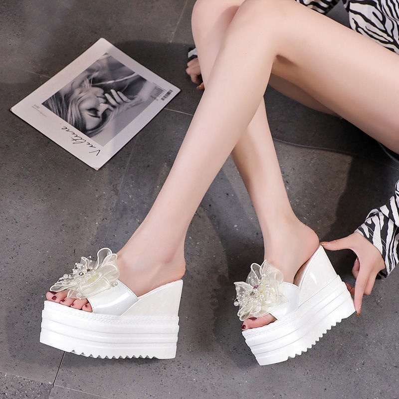 Dép đế xuồng 12cm thời trang mới dành cho bạn nữ