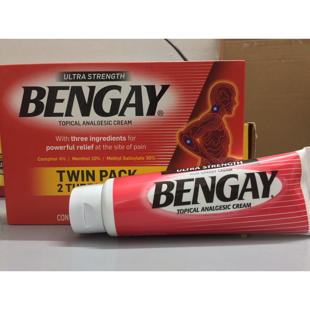 Kem xoa BENGAY tuýp 113 g của Mỹ