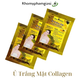 Ủ Trắng Mặt Huyết Yến Collagen, Dưỡng Trắng Da Se khít lỗ chân lông