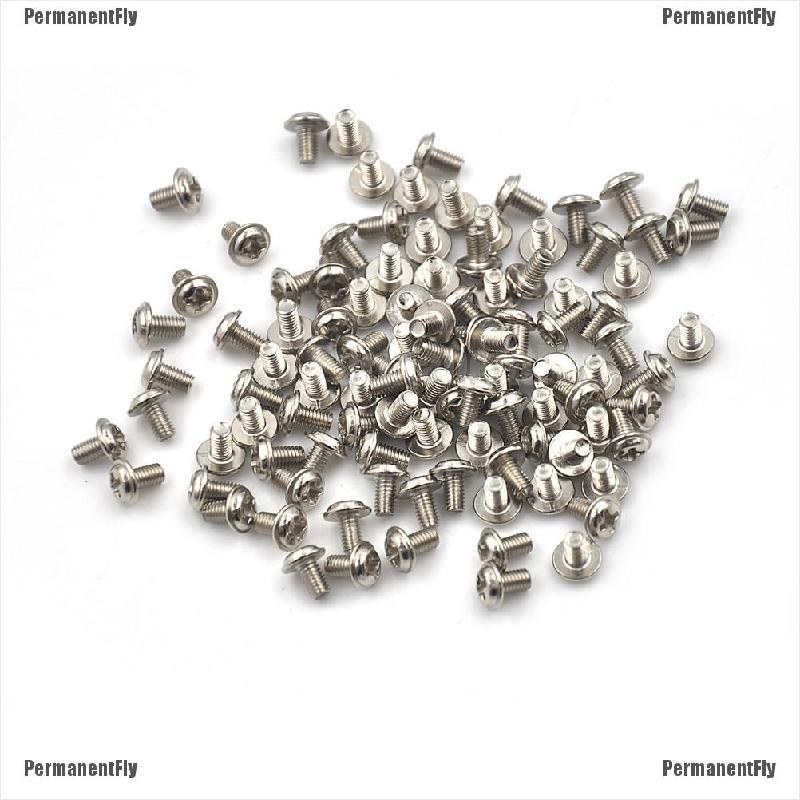 Bộ 100 Đinh Vít Lục Giác Cho Ổ Cứng Máy Tính Pc Psu 6 / 32 "